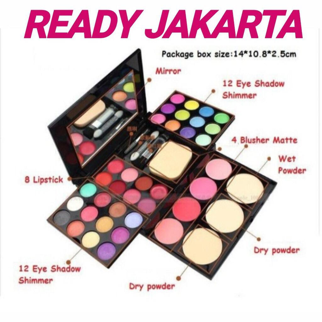 ADS6328 - ADS 39 COLORS EYESHADOW SET MAKEUP KIT PALLETE / EYESHADOW SET 39 WARNA