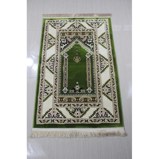 Sajadah Imam Import Turki Tebal Lembut Uk 80x120/Karpet Sejadah Turki