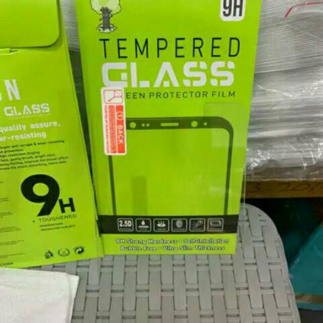 

Tempered glass bening POHON plus pack kertas grosir