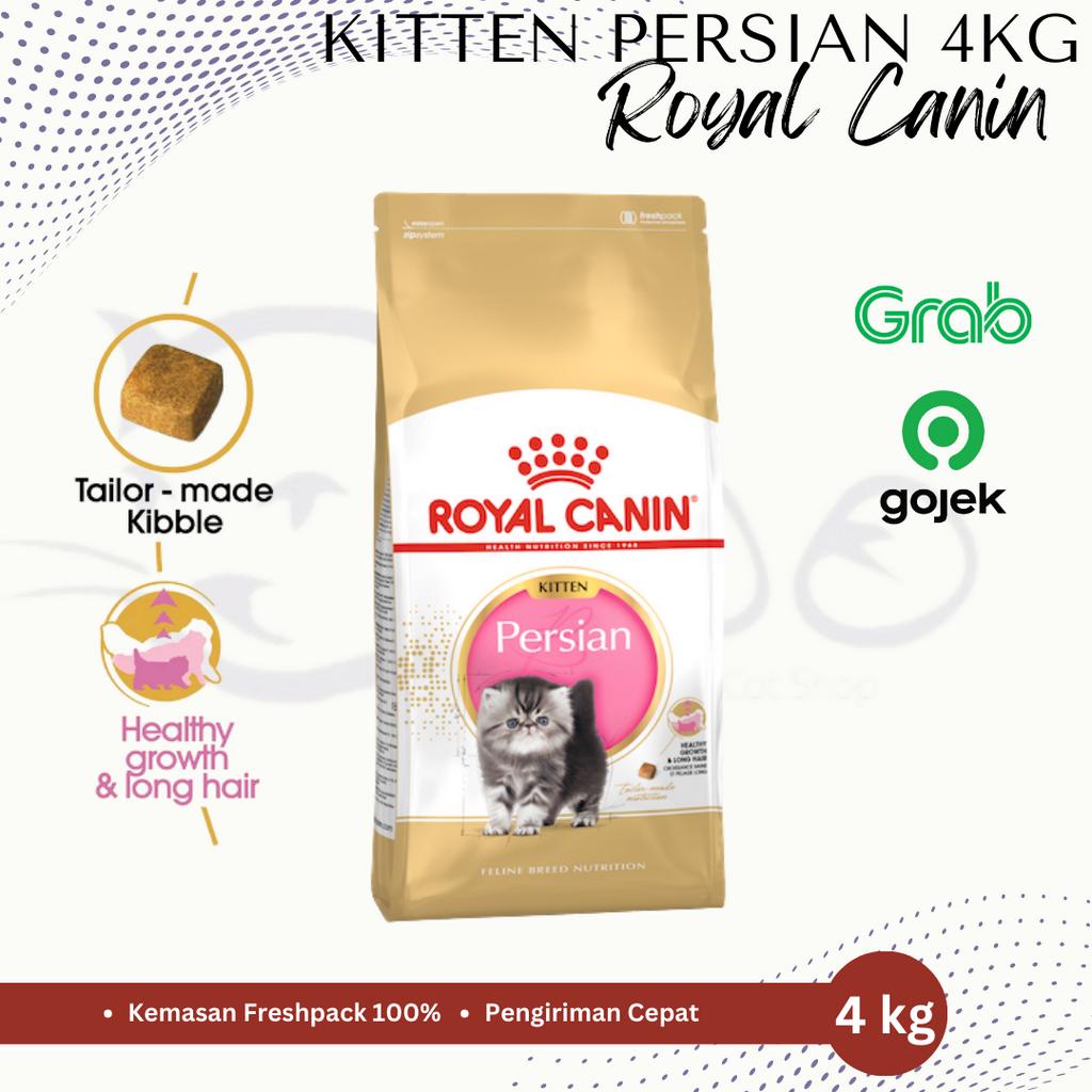 KHUSUS GOJEK MAKANAN KUCING ROYAL CANIN KITTEN PERSIAN 4 KG 4KG CATFOOD CAT FOOD