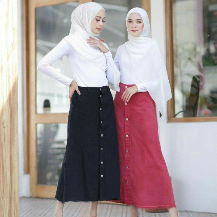 Xandra Rok Jeans Kancing Rawis Promo Shopping Day