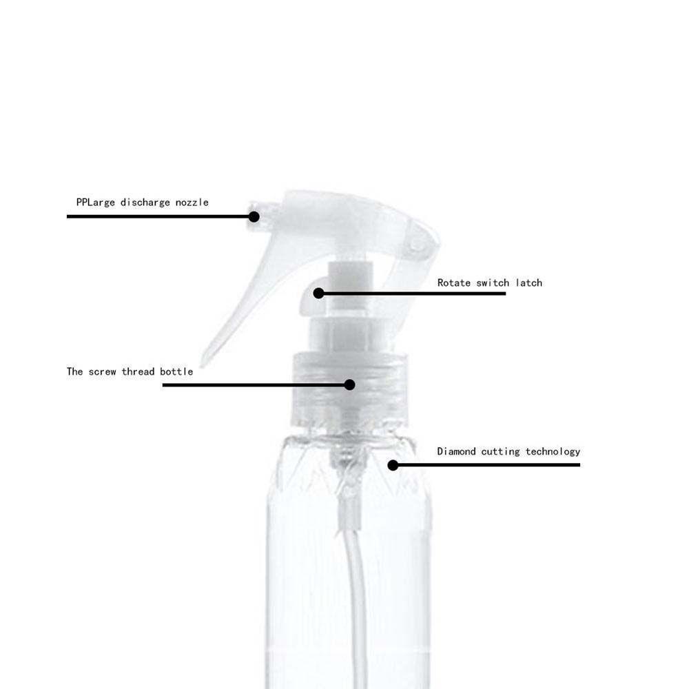 [Elegan] Botol Spray Anti Bocor Rumah Tangga PET Wadah Parfum Alat Salon Pelembab Botol Vaporizer Taman Semprotan Air Botol Kosong Plastik