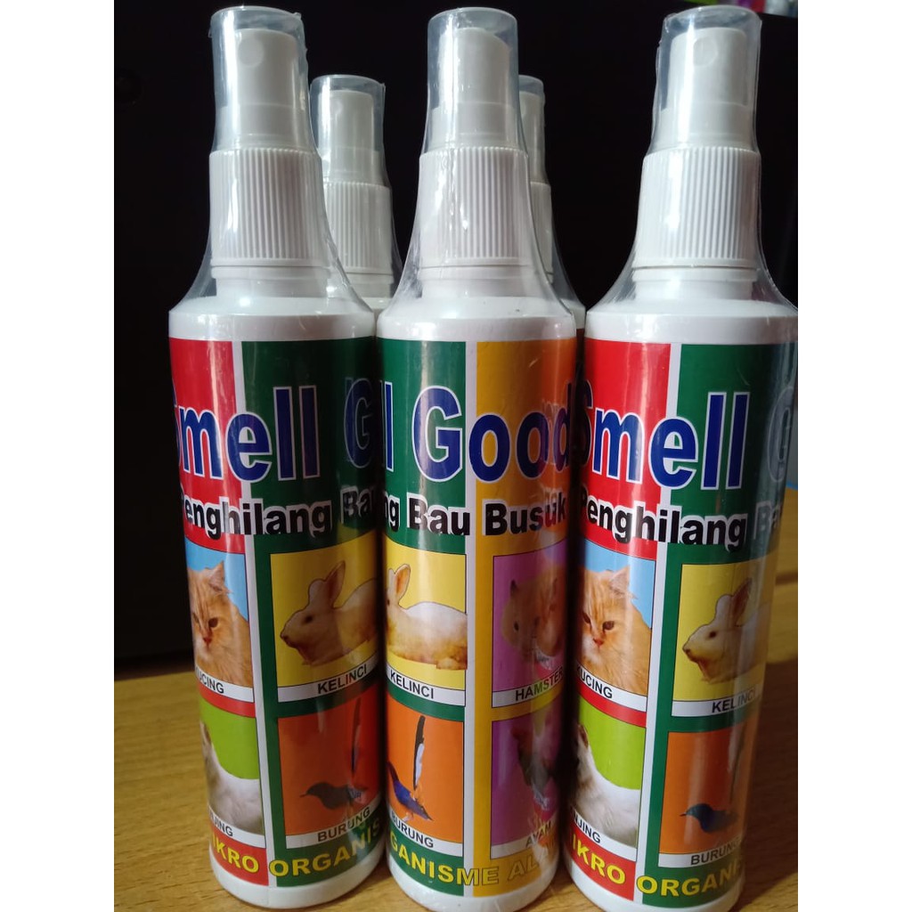 Smell Good - Penghilang Bau Busuk Kandang Kucing Anjing Kelinci Burung 200gr-1