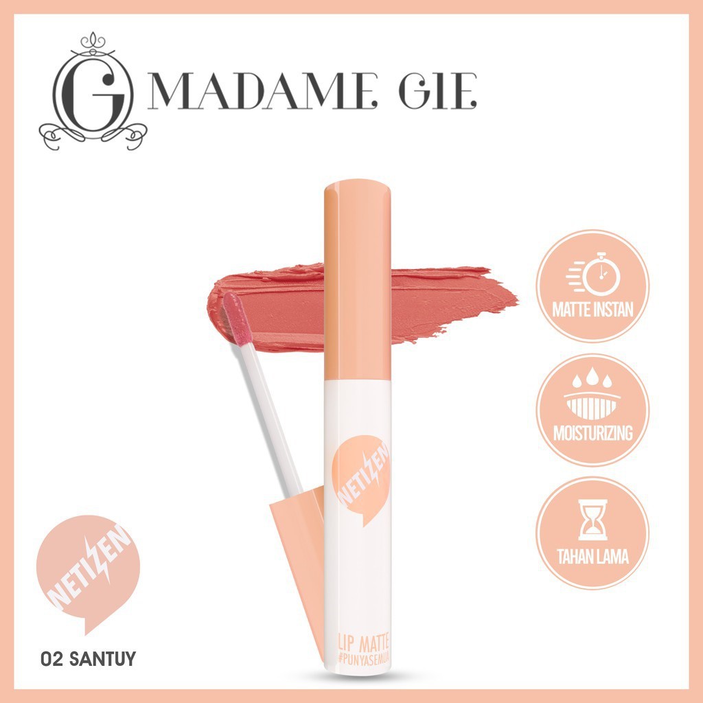 Madame Gie Netizen Lip Matte