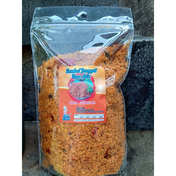 

sambal jenggot ikan asin 200gram