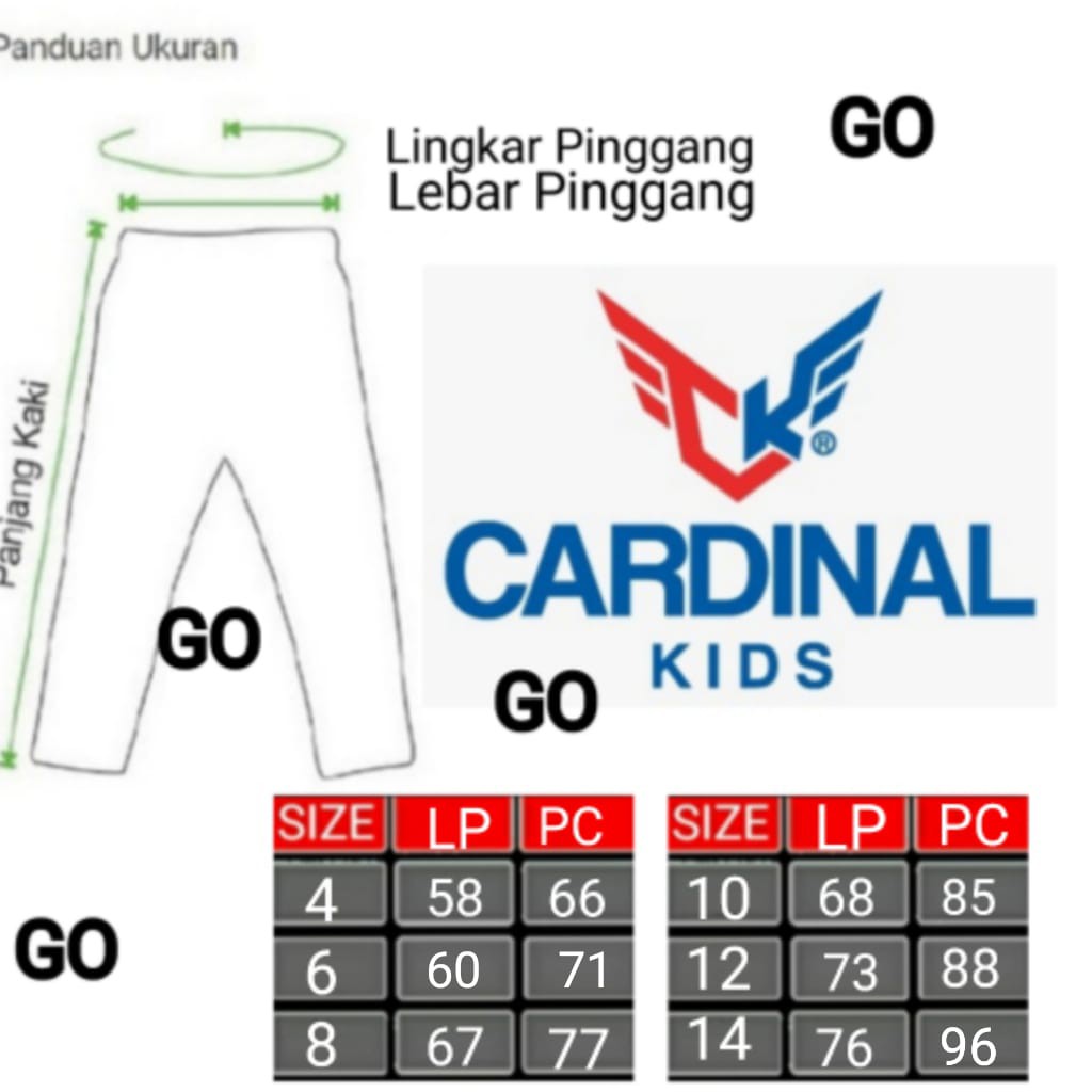 gos TBCBR CARDINAL KIDS Celana Jeans Levis Sobek Anak Bawahan Anak Laki Laki Panjang