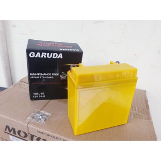 Aki Motor Yamaha Mio Smile Sporty Vega R Garuda YB5L BS Aki Motor Yamaha Mio Smile Sporty Vega R Garuda YB5L BS