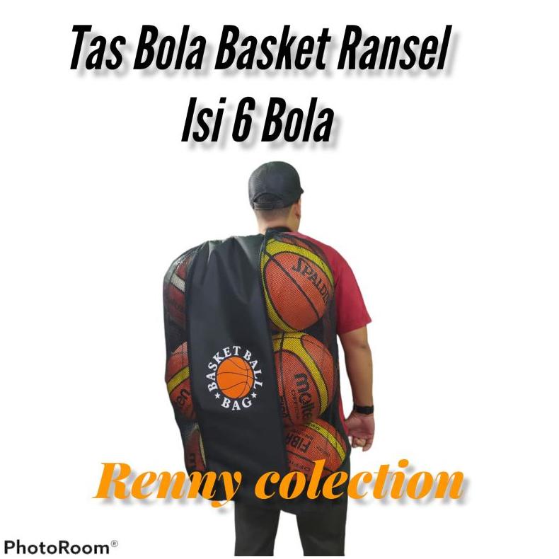 TAS BOLA BASKET ISI 6 BOLA TERLARISS...,,,,,