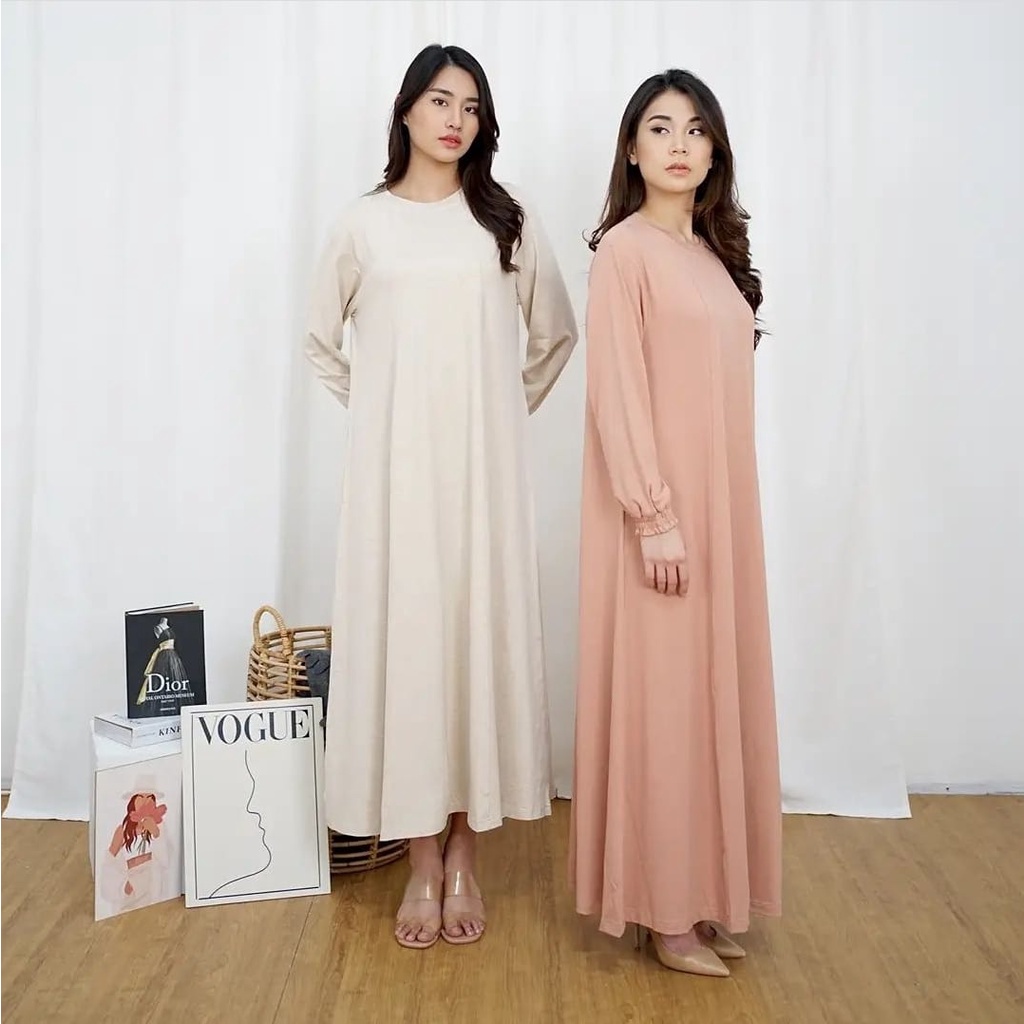 AFI - MC - Naima Oversize Long Dress SOFT SPANDEK