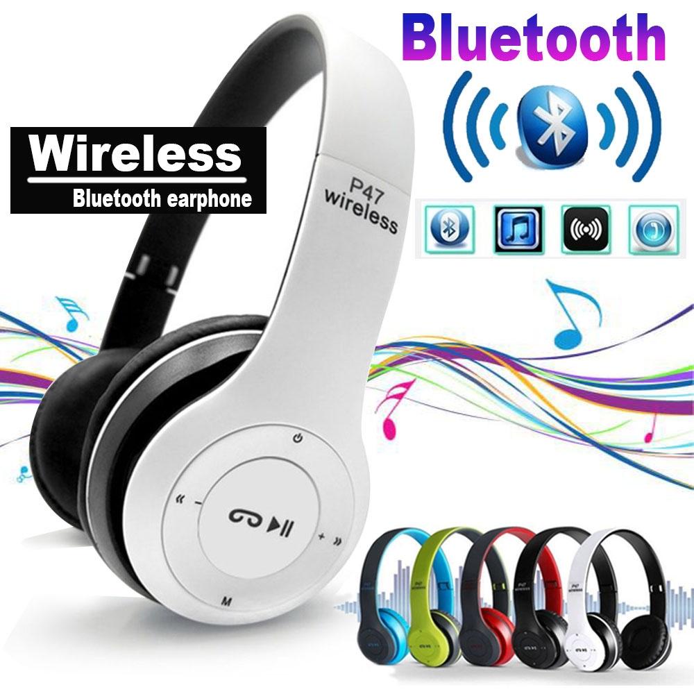 P47 Headphone Bluetooth Wireless 5.0+EDR Stereo