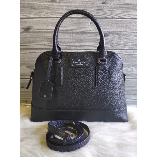 tas slempang Kate Spade Bay Street Small Rachelle Black