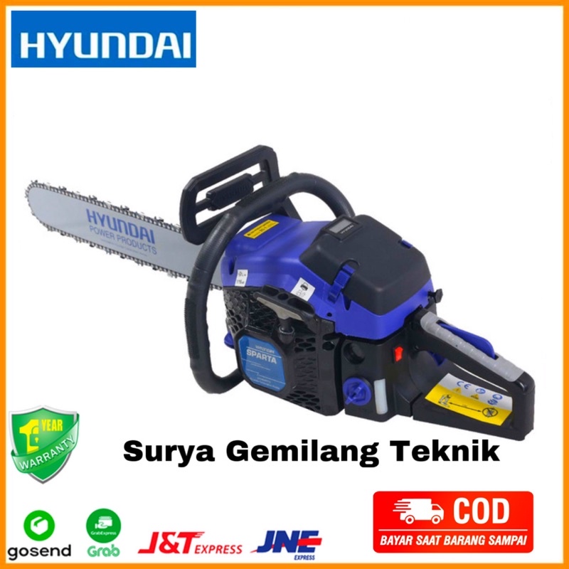 Mesin Pemotong Pohon Gergaji Chainsaw HYUNDAI SPARTA HDC 58S