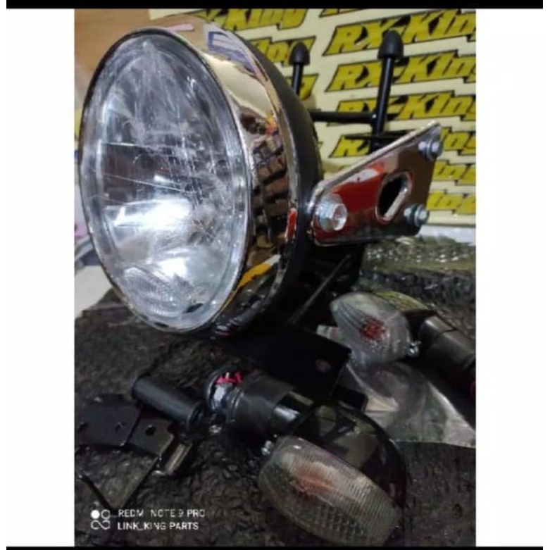 Breket Lampu Rx-King New Peredan Reflektor Rx-King New 08 Plus Sen