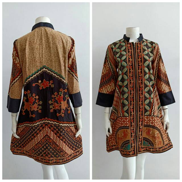 Tunik batik Solo.tunik batik halus
