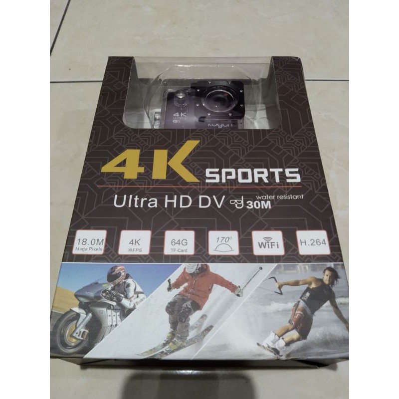 SPORT CAMERA KOGAN 4K ULTRA FULL HD DV 18 MP WIFI