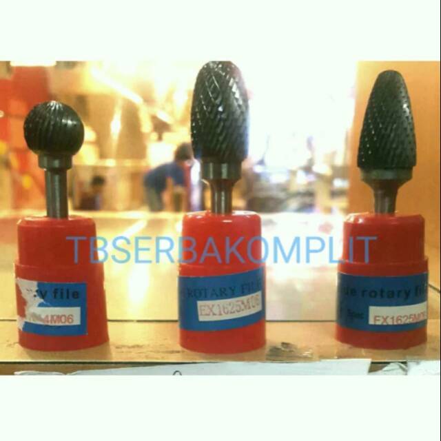 Cuner New Tuner keras Tunner As 6mm kepala 16mm Mata Gerinda cunner mata bor bentuk Nanas