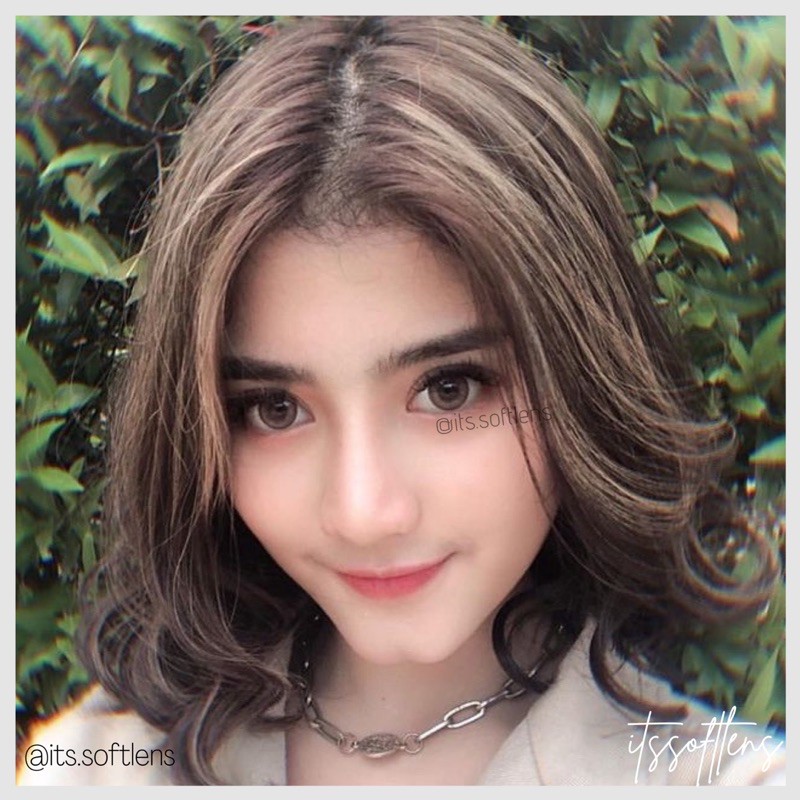Softlens ORIGINAL GEL EOS Luna Natural Almond Bisa Minus its.softlens