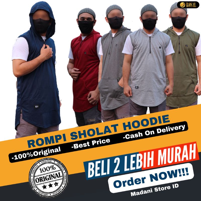 Koko pria - Rompi Sholat - Baju koko kurta pakistan model rompi - Outer pria muslim