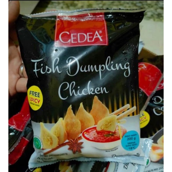 

cedea fish dumpling