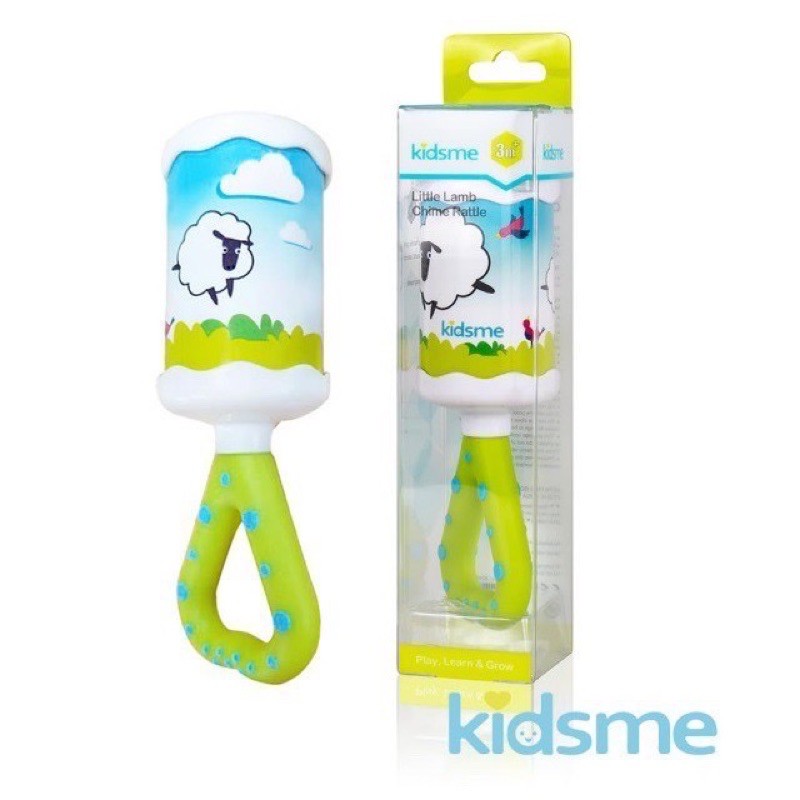 kidsme little lamb chime rattle