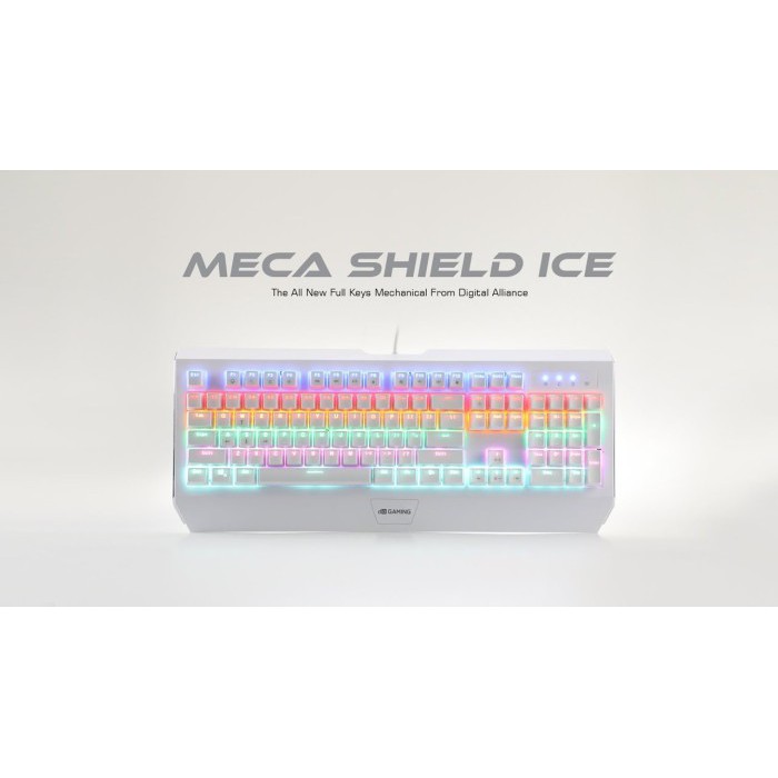 Digital alliance Keyboard Gaming Meca Shield Ice Full keys