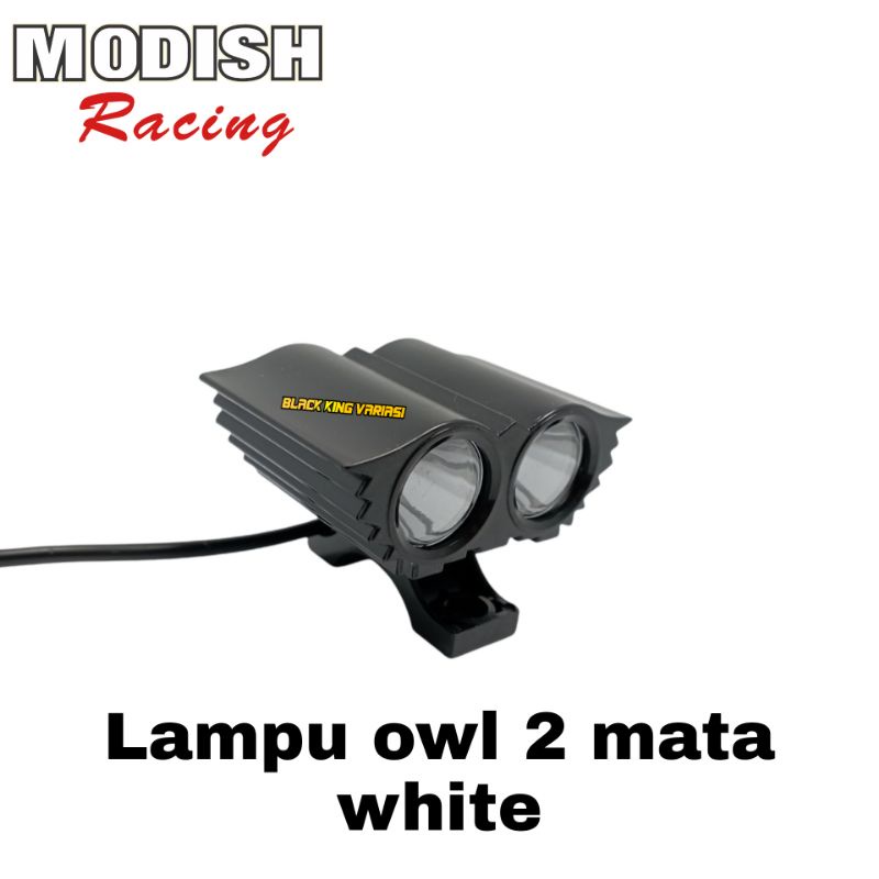 Lampu Tembak Owl 2 Mata Lampu Sorot 2 Mata Lampu Owl Lampu Tembak Led Motor Lampu Tembak Sorot Led Cree OWL Mini 2 Mata