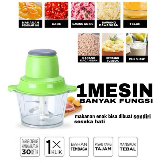 TOKO21GROSIR--BLENDER DAGING 2 SPEED MEAT GLINDER FOOD PROCESSOR PENGGILING DAGING