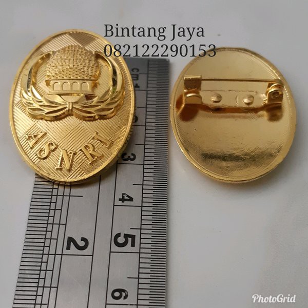 Promo Pin Bross Wing Lencana Aksesoris ASN RI KORPRI Oval Peniti Kwalitas Bagus PREMIUM terbaik