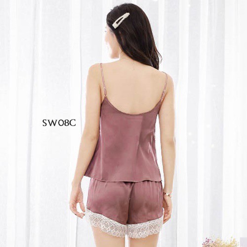 [PRODUKSI TERMURAH] PIYAMA WANITA BAJU TIDUR SEXY LINGERIE SALEM SW08C