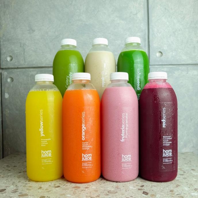 

1 Liter Juice Cold Pressed Juice Detox Jus Sehat Vit C Booster Sale