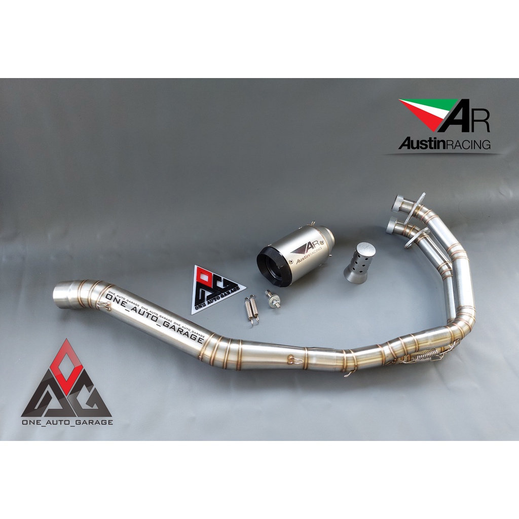 KNALPOT RACING IMPORT AUSTIN RACING FULL SYSTEM NINJA250 NINJA250FI NINJA250NEW CBR250RR Z250 MT-25 