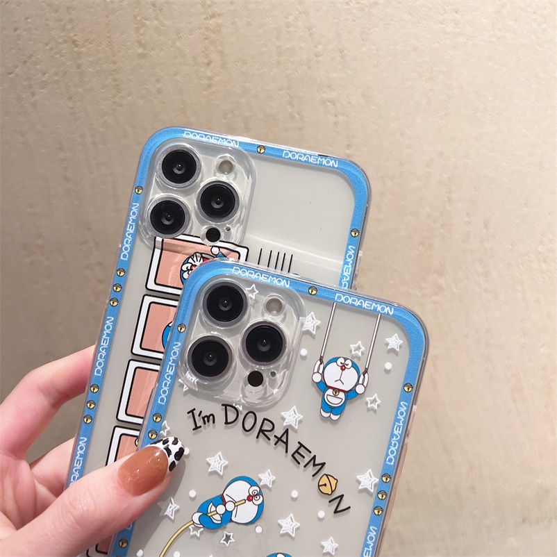 【Ready Stock】Infinix Hot 12 11 11s 10 10T 10i 10s NFC Play Infinix Note 12 G96 11s 11 Pro Hot 9 Play Infinix Smart 9 8 7 6 5 4 Pro Smart 5 2020 Zero 5G Case Anime Doraemon Lens protection Phone Case Silicone Soft Protective Cover