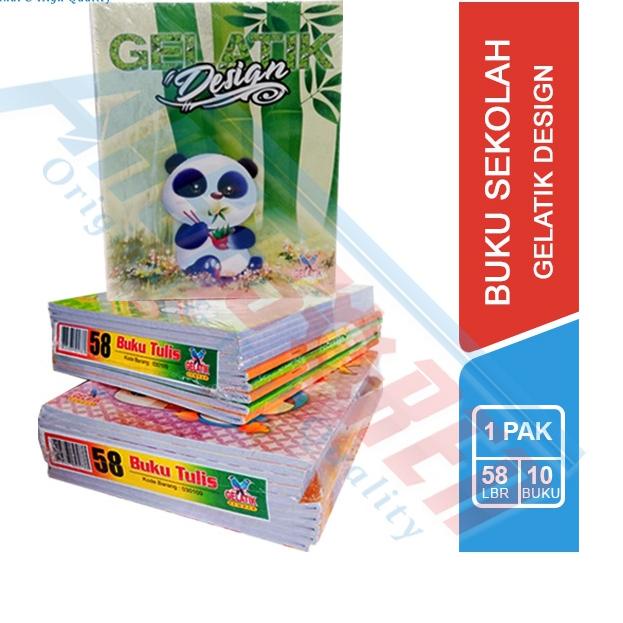 

Buku Tulis Gelatik 58 Lembar/10 Buku/1 Pack / Peralatan Sekolah 1 Pak Laki Laki Perempuan 이