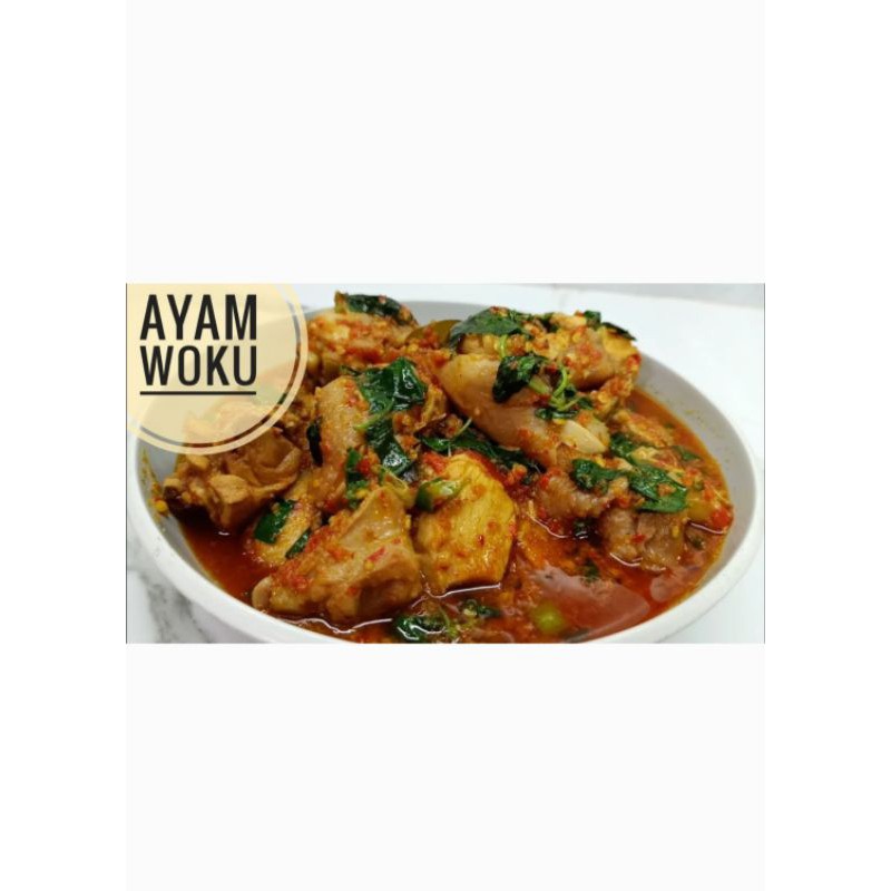 

Kerongkongan Ayam Woku Kemangi