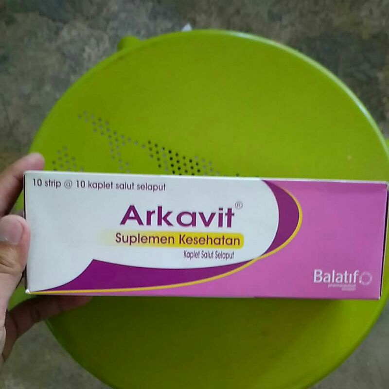 ARKAVIT Multivitamin B Complex Per Strip 10 Kaplet