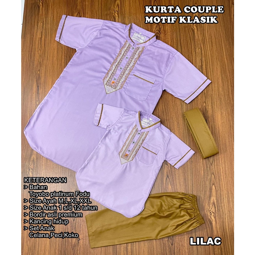 KOKO KURTA ANAK COUPLE BAHAN  TOYOBO