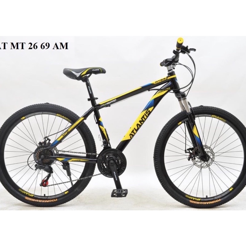 new sepeda gunung murah meriah mtb genio atlantis 26 at 69 dis 730 bike / ga bisa cod