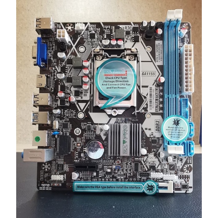 Motherboard EzPro H61 USB 3.0 - (Socket LGA 1155)