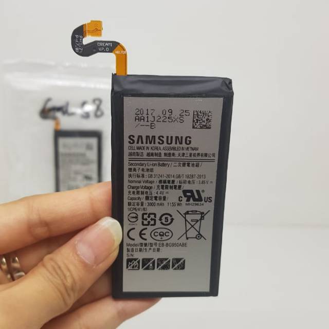 Baterai Samsung S8 G950 Batre Samsung Galaxy S8+ G955 Baterai Samsung S8 Plus ORIGINAL 2 IC 3000mAh