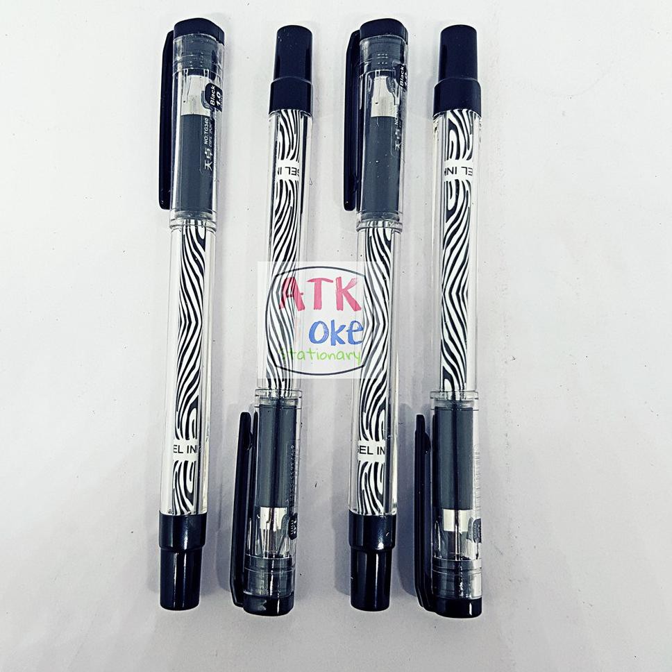 

➼AHT 12 Pcs Pulpen Tizo TG 340 Hitam ⁂ ❇