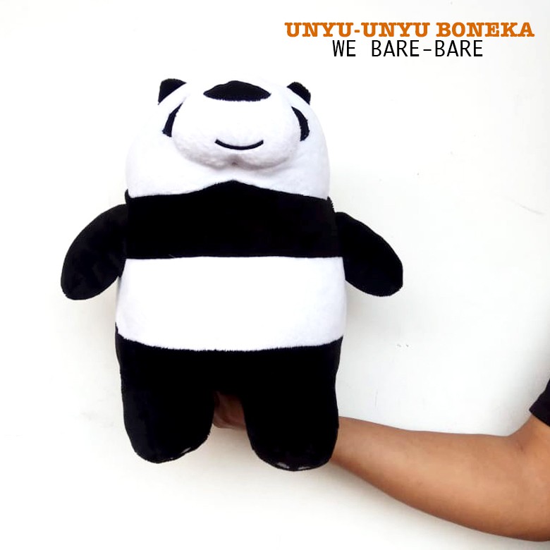 Boneka soft we bare bear 20cm 25cm 30cm panda teddy souvenir kado ultah