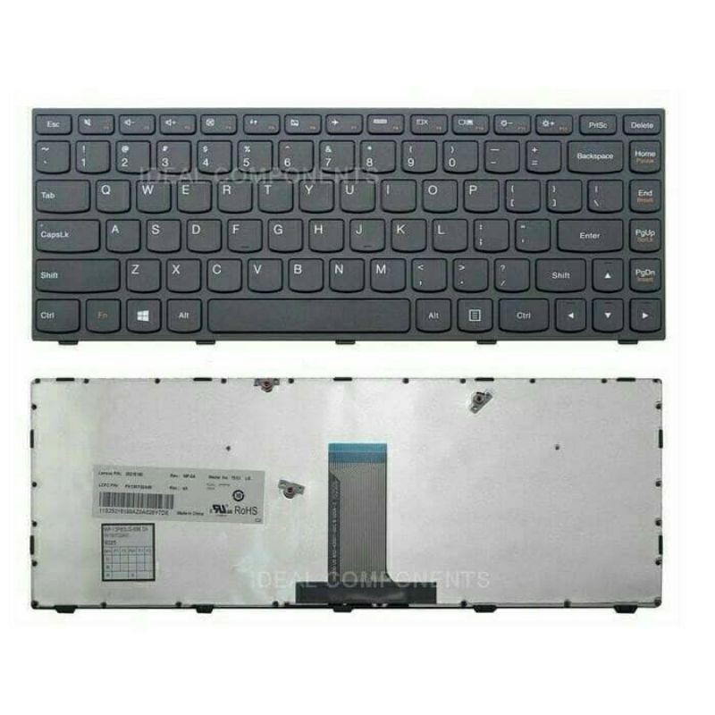 Keyboard Laptop Lenovo Ideapad 300-14IBR, 300-14ISK, 305-14IBD, G40-70, G40 G40-30 G40-45 G40-70 G40-75 Z40-75 300-14isk 300-14ibr Z40-70 Z40-75 b40-30 B41-35 Flex 2 14 Flex 2 14D