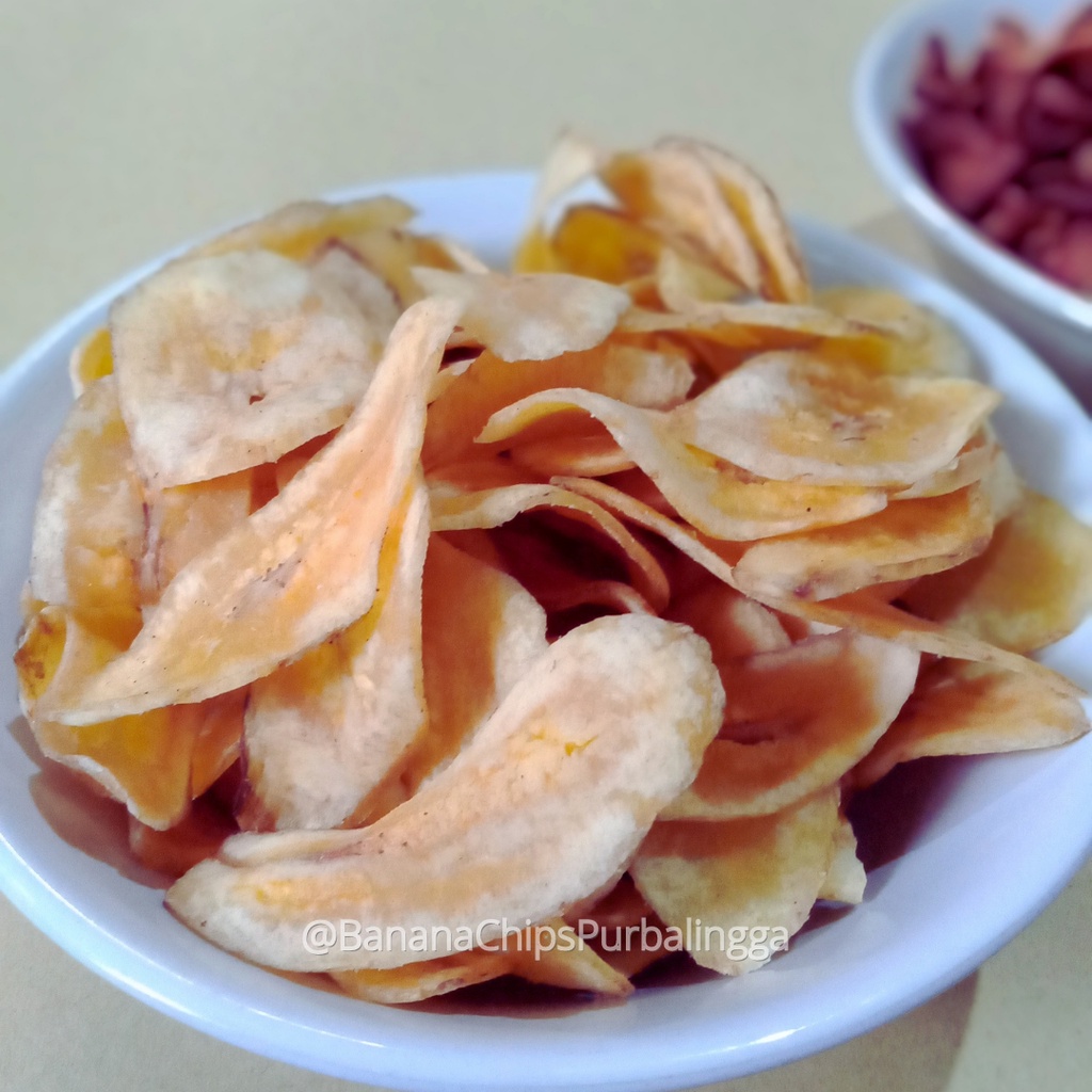 

Seriping Pisang 500 gram - Banana Chips Purbalingga