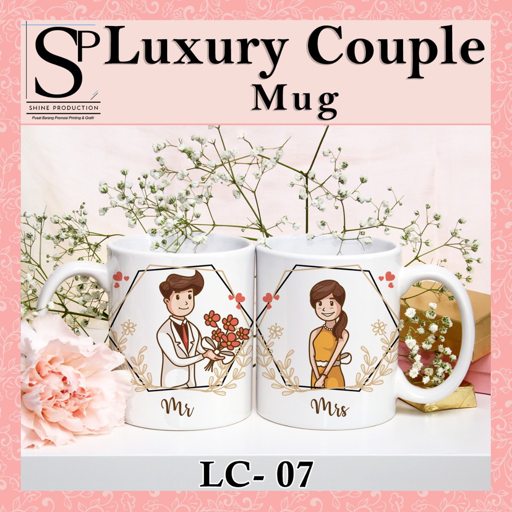 Mug Couple Gelas Couple Series