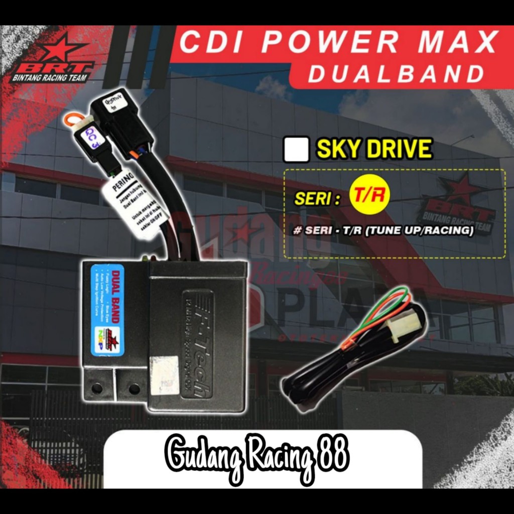 (GR88) CDI BRT POWERMAX HYPERBAND DUALBAND SKY DRIVE