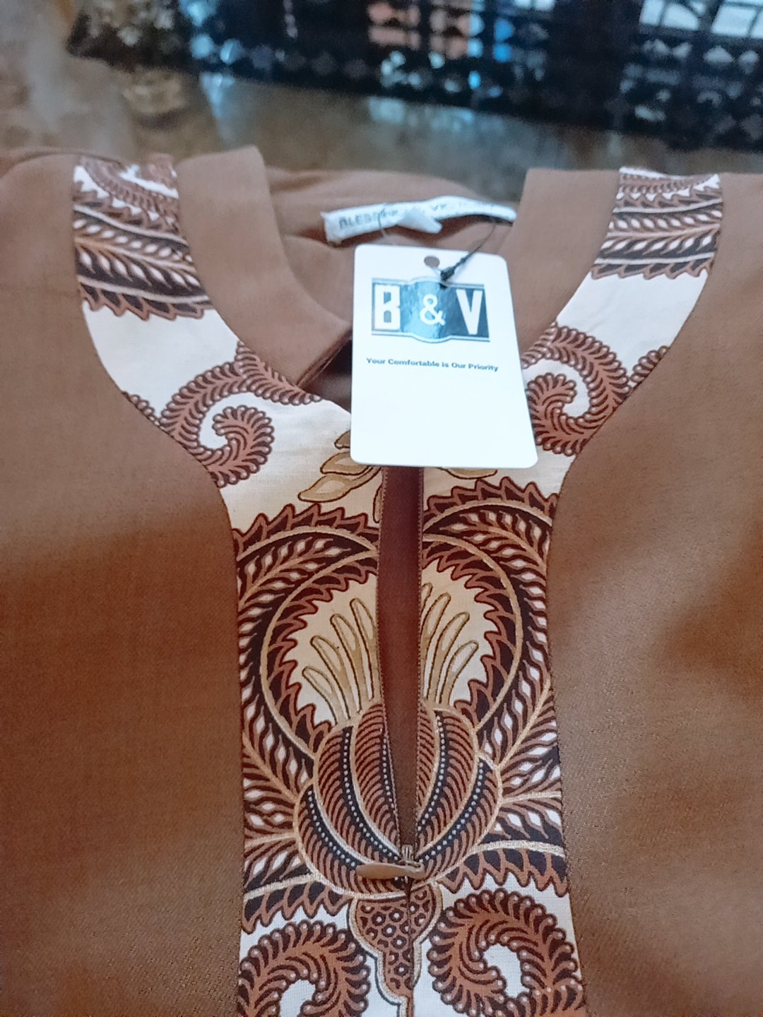 Diskon Murah! Gamis Pemda Pdh Wanita Variasi Batik Dan Free Masker - 8003