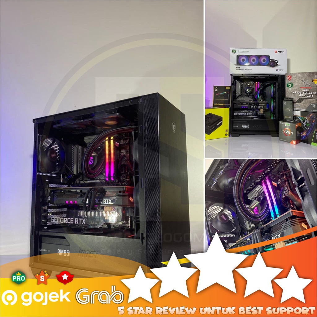 PC RAKITAN COMPUTER13 GAMING DESAIN SPEC SULTAN TIPIS2 MURAH PARAH REQUEST No.8