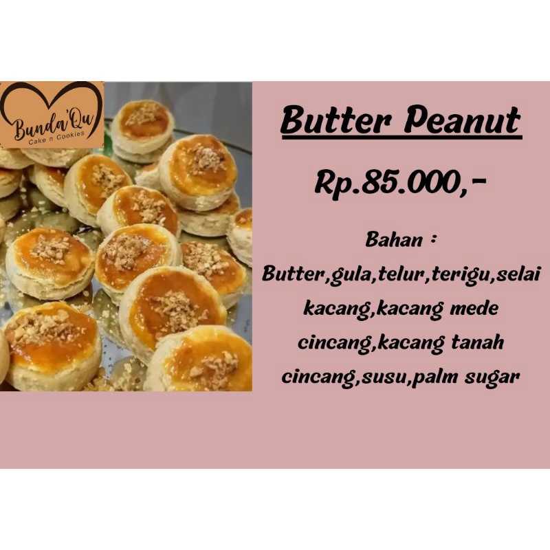 

Butter Peanut