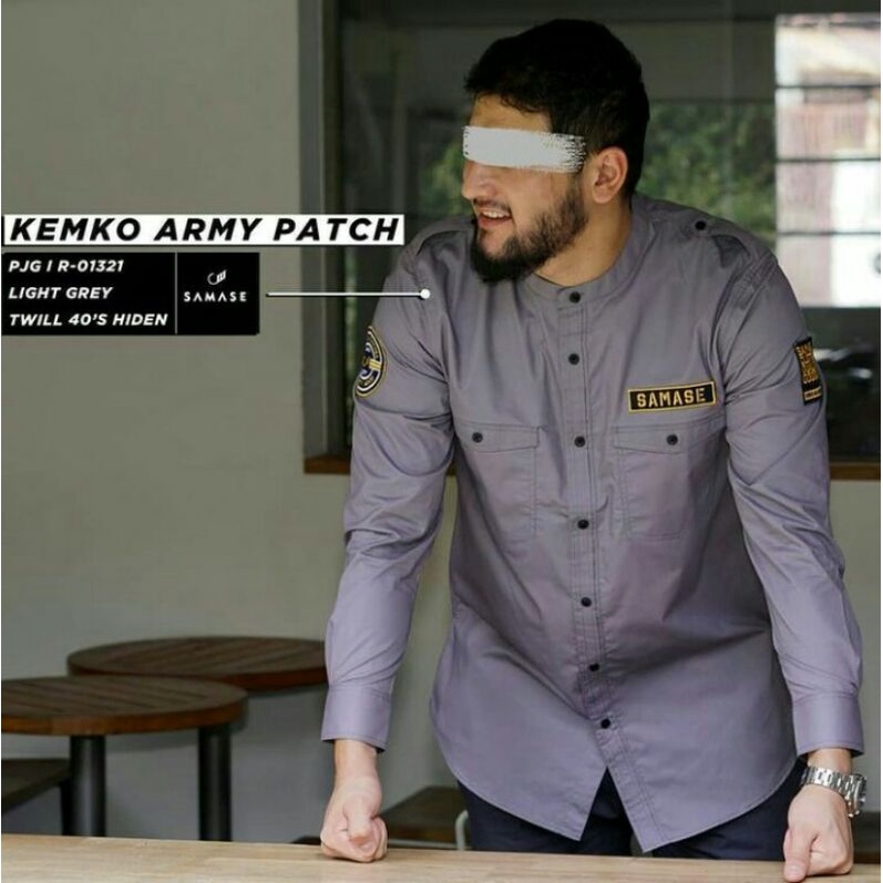 BAJU KOKO SAMASE/KEMKO ARMY PATCH ORIGINAL