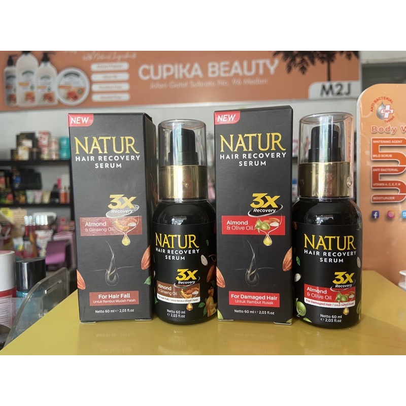 &lt;io.ex&gt; ❌ ADA HARGA GROSIR❌ new item -- natur serum almond -- natur hair serum terbaru